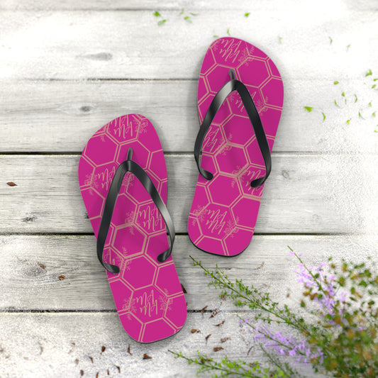 Mama, Flip Flops with values, customize size